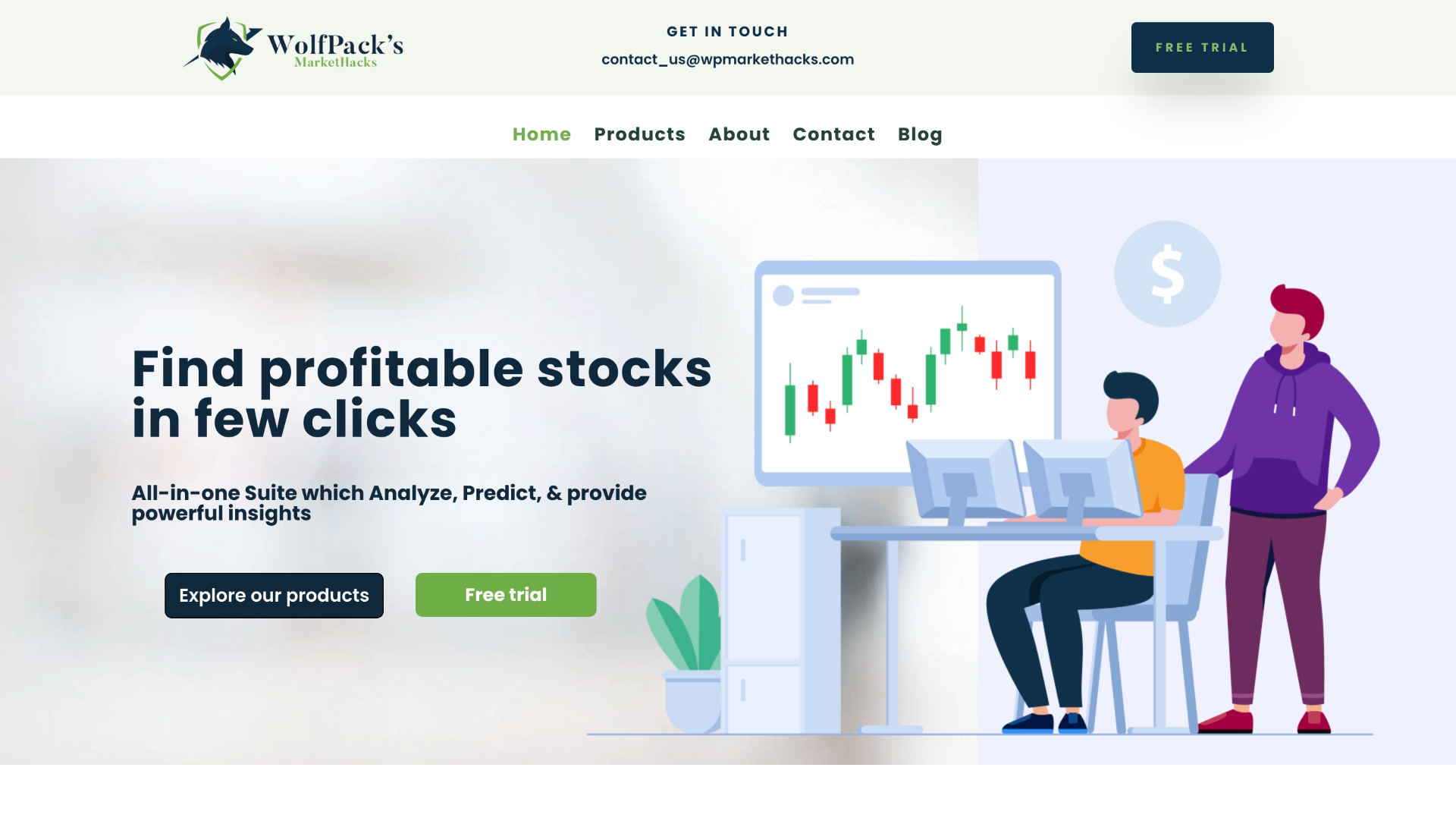 WolfPack's MarketHacks — case study screenshot